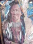 картина  "индианец", снимка 1