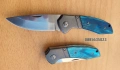 Сгъваем нож / синя дръжка /, снимка 4