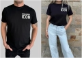 Icon DSQUARED2 Унисекс Тениска👚👕Мъжка Тениска Айкън Дискуаред2 👕Дамска Тениска Код LFS576, снимка 1