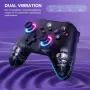 Безжичен Контролер ECHTPower SP06 – RGB, Hall Effect, 1000mAh (За Switch / PC / iOS / Android), снимка 6