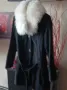 Дамско черно секси палто , снимка 2