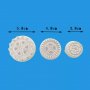 3 бр Малки Зъбни колела гуми пластмасови форми резци с бутало за тесто фондан украса, снимка 4