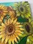 Любомир Петров картина - Слънчогледи 2007 г., снимка 5