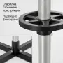 Вертикална стойка за съхранение на 4 автомобилни гуми, до 100 кг, снимка 5