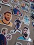 Цветни гланцирани самозалепващи стикери Лио Меси Lionel Messi - различни модели