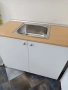 Нов кухненски шкаф с мивка средно корито 100/50, снимка 1