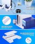 Нова PS5 Slim Охлаждаща Стойка със Станция за Зареждане и Игрални Слотове, снимка 5