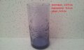 Стъклени чаши Кока Кола от един цвят прозрачно сини 6 бр, снимка 2