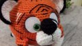 Символ на 2022 г. ТИГЪРЧЕ (оранжево), Плетена играчка, Ръчно изработена, Перфектен подарък, снимка 11