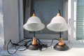 Немски нощни лампи , снимка 1 - Антикварни и старинни предмети - 41715665