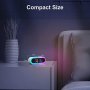 Нов малък дигитален часовник будилник RGB нощна светлина деца стая, снимка 6