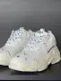 Triple S All-Over Logo White Унисекс👟Мъжки Бели Маратонки👟Дамски Спортни Обувки Код SEM-451, снимка 1