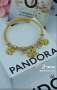 Златна гривна Pandora , снимка 2
