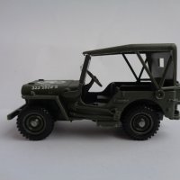 SOLIDO 1/43 JEEP WILLYS ИГРАЧКА КОЛИЧКА ВОЕНЕН МОДЕЛ ДЖИП, снимка 1 - Колекции - 44349905