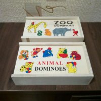 Ново дървено домино ZOO и ANIMAL, снимка 7 - Образователни игри - 38903012