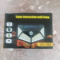 Соларни Лампа със сензор за движение, снимка 1 - Външни лампи - 40915135