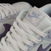 Nike Dunk Purple Aura Lavender White Нови Оригинални Дамски Обувки Маратонки Размер 37 37.5 Номер , снимка 3 - Маратонки - 41087603
