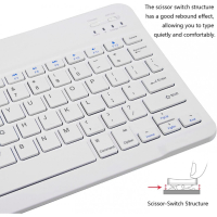 Комплект Bluetooth безжична клавиатура с мишка YL-01, снимка 4 - Клавиатури и мишки - 44270745