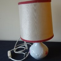 Стара уникална порцеланова настолна лампа, снимка 8 - Настолни лампи - 41229392