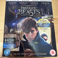 Fantastic Beasts and Where to Find Them 4K Blu-ray (4К Блу рей) Dolby Atmos, снимка 1 - Blu-Ray филми - 44805798