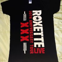 тениска групи Roxette. Tour 2016, снимка 1 - Тениски - 41699419