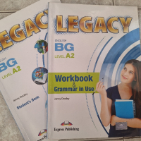 LEGACY- English BG, level A2, снимка 1 - Учебници, учебни тетрадки - 44698198