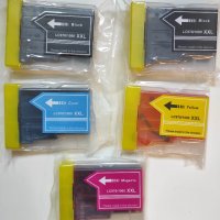 Комплект мастилници мастило тонер касетки Brother LC 970 / 1000, снимка 2 - Принтери, копири, скенери - 38886981