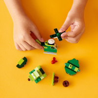 НОВИ! LEGO® Classic 11007 - Зелени творчески тухлички  , снимка 6 - Конструктори - 36405825