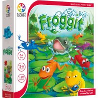  Детска настолна игра Smart Games - Froggit, снимка 4 - Образователни игри - 38678879