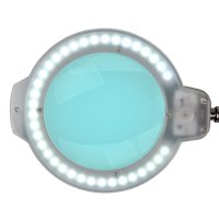 Лампа лупа LED Glov Moonlight 8013/6"- 5 диоптера  настолна бяла,черна, снимка 4 - Друго оборудване - 41792092