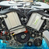 Mercedes W205 C63AMG 2018 4.0 V8 Bi-Turbo Engine  M177, снимка 3 - Части - 36389129