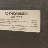 Колони PIONEER CS-777 , снимка 8 - Тонколони - 42405151
