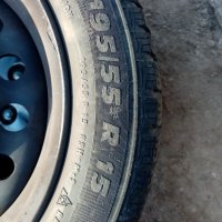 Зимни гуми с алуминиеви джанти за ПЕЖО СИТРОЕН ФОРД15 ц. 4*108, снимка 2 - Гуми и джанти - 44222835
