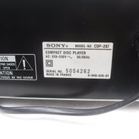 SONY  CDP-297, снимка 6 - Аудиосистеми - 41243230