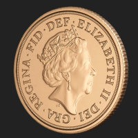 Златна монета Елизабет II 2022г. 2гр, снимка 4 - Нумизматика и бонистика - 44828114