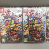 [NINTENDO Switch] НИСКА Цена ! Super Mario 3D World + Bowser's Fury, снимка 1 - Игри за Nintendo - 41922529