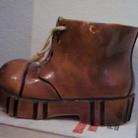 Стара керамична обувка от Германия, снимка 2 - Антикварни и старинни предмети - 35846812