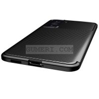 Samsung Galaxy S21 FE 5G Противоударен Силиконов Гръб Карбон, снимка 4 - Калъфи, кейсове - 35920287