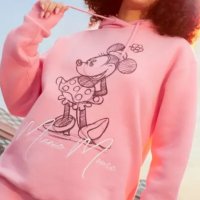 Розов Суичър Minnie Mouse, снимка 1 - Суичъри - 42172054