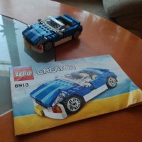 Конструктор Лего - модел LEGO Creator 6913 - Синя кола, снимка 1 - Конструктори - 39227129