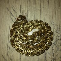 Златен ланец, снимка 1 - Колиета, медальони, синджири - 42403251