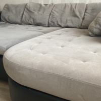 Разтегателен диван с лежанка, ракла и механизъм, снимка 10 - Дивани и мека мебел - 44824827