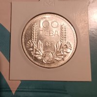 100 лева 1937 Царство България  сребърна монета , снимка 15 - Нумизматика и бонистика - 42392163