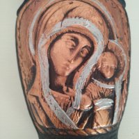 Керамична бутилка Дева Мария , снимка 1 - Други ценни предмети - 41342099