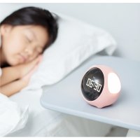 Детски Емоджи часовник с аларма и нощна лампа , снимка 9 - Други - 42261462