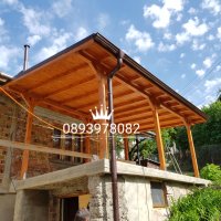Изграждане на Дървени Навеси  София, снимка 1 - Ремонти на покриви - 39437791