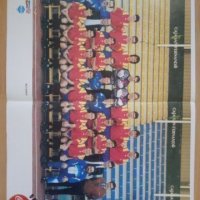 Постери на футболни отбори , снимка 11 - Колекции - 41892950