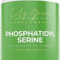 Lily Green Фосфатидилсерин 300 mg 90 вегански капсули, снимка 1 - Хранителни добавки - 41794759