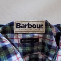 риза barbour тениска блуза фанела горнище елек потник оригинал мъжка M, снимка 5 - Ризи - 42436362