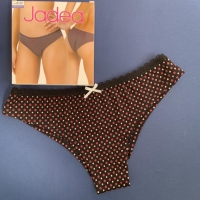  ﻿﻿﻿Jadea S,L черна италианска памучна полупрашка памучно бельо на точки Жадея, снимка 2 - Бельо - 21599388